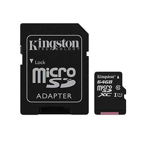 キングストン Kingston microSDXCカード 64GB クラス 10 UHS-I 対応 ...