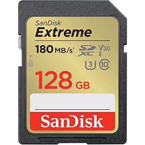 SanDisk 128GB Extreme SDXC UHS-I Memory Card - C10...