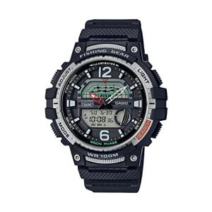 Casio カシオ メンズ 釣り ギア 10年 バッテリー ブラック 樹脂 腕時計 WSC-1250H-1AVCF ブラック Adu 並行輸入の商品画像