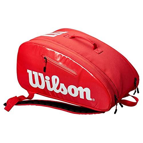Wilson Sporting Goods Tennis Bag  Red  OSFA 並行輸入