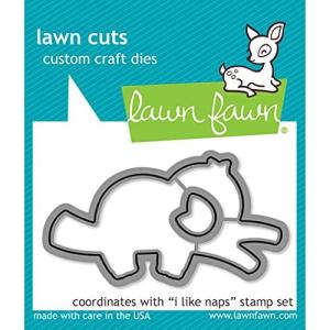 Lawn Cuts Custom Craft Die-I Like Naps -LF2164 並行輸入｜good-quality