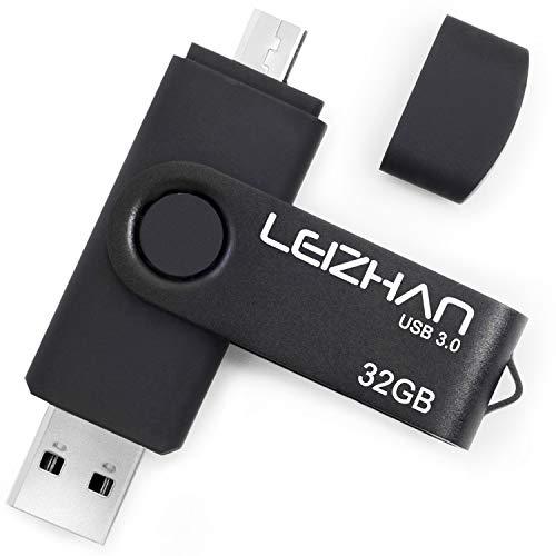 leizhan OTG USBフラッシュドライブ 32GB 64GB 128GB USB 3.0 携...
