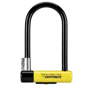 Kryptonite New York Standard Lock with Flex Frame U-Bracket - Yellow 並行輸入｜good-quality