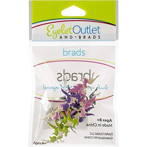 Eyelet Outlet Shape Brads 12/Pkg-Fairy 並行輸入