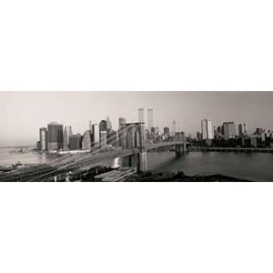 Posterazzi Brooklyn Bridge and Manhattan at Sunrise Poster Print by  並行輸入｜good-quality