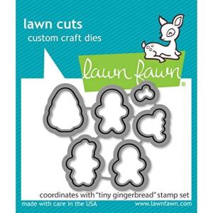 Lawn Cuts Custom Craft Die -Tiny Gingerbread -LF2418 並行輸入｜good-quality