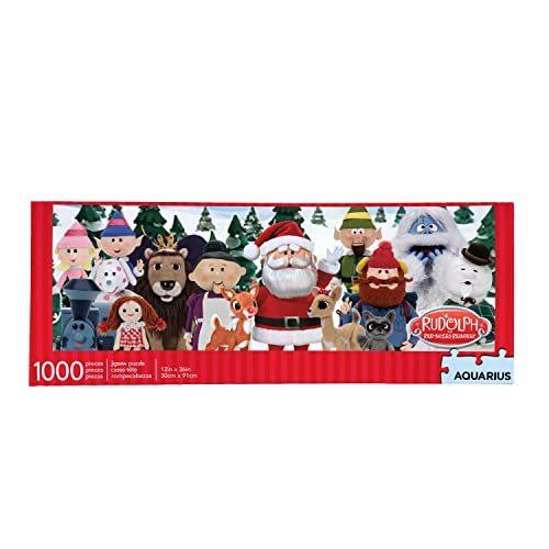 Rudolph The Red-Nosed 1000 Pc Slim Jigsaw Puzzle 並...