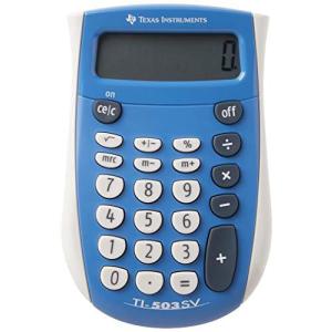 Texas Instruments 503SV ポケット電卓  並行輸入｜good-quality