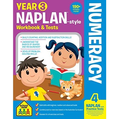 School Zone NAPLAN-style Workbooks Year 3: Numerac...