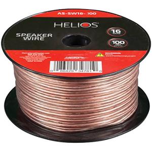 Helios 16ゲージ16-gaugeスピーカーワイヤ100ft as-sw16???100? 並行輸入｜good-quality