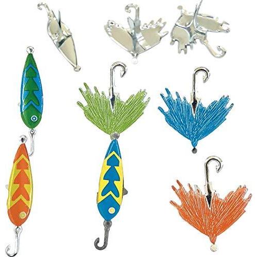 Eyelet Outlet Shape Brads 12/Pkg-Fishing Lure 並行輸入