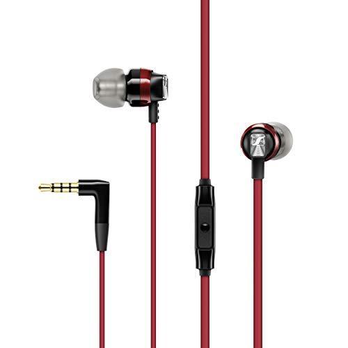 Sennheiser CX 300S インイヤーヘッドフォン ワンボタンスマートリモート付き レッド...