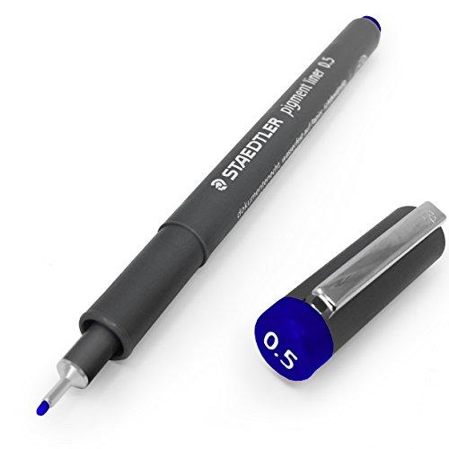 Staedtler 308顔料ライナーFineliner???0.5?MM???SINGLE???ブ...