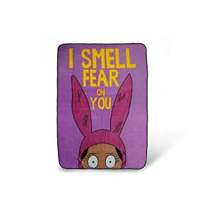 Bob's Burgers Louise Throw Blanket | I Smell Fear On You Quote | Col 並行輸入｜good-quality