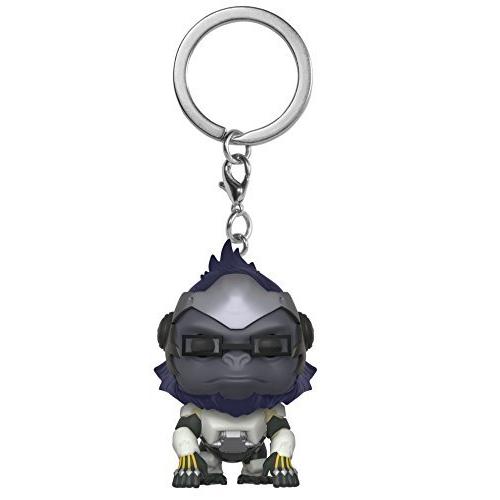 Funko - Porte Cle Overwatch - Winston Pocket Pop 4...