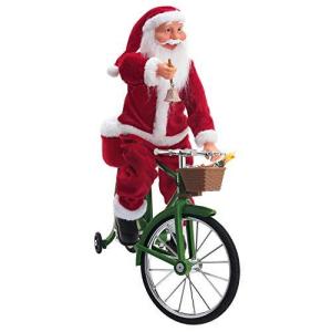 Mr. Christmas サイクリングサンタホ...の商品画像
