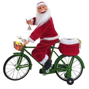 Mr. Christmas サイクリングサンタ...の詳細画像1