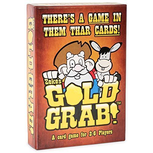 Zeke&apos;s Gold Grab! | 受賞歴のある家族の楽しいカードゲーム 並行輸入