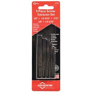 Mayhew Tools 37340 Screw Extractor Set  Carded  5-piece 141 並行輸入｜good-quality