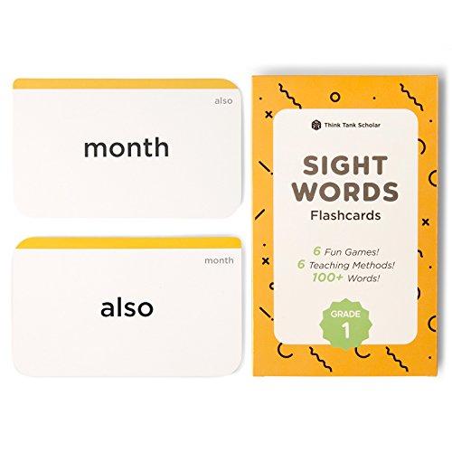 Think Tank Scholar 1st Grade Sight Words フラッシュカード ...