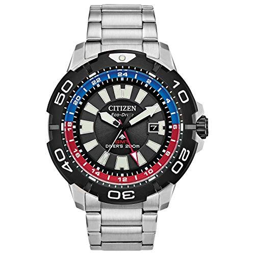 日本未発売 CITIZEN プロマスター エコドライブ GMT ダイバー BJ7128-59E メン...