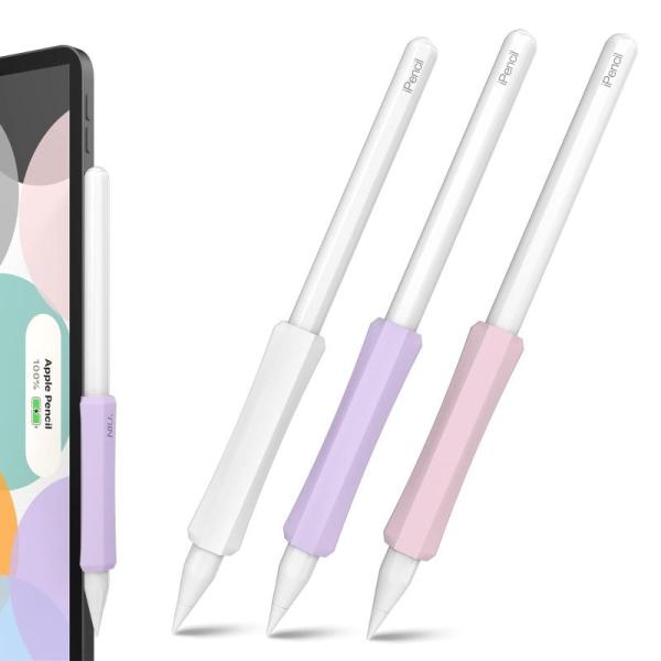 NIUTRENDZ Apple Pencil グリップ 第2世代 シリコン製 握りやすい 滑り防止 ...