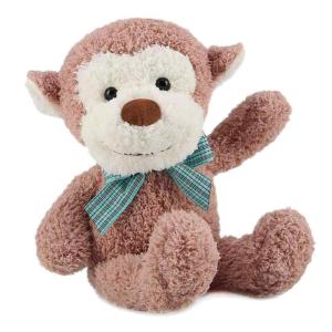 HWD 30cm 高 猿のぬいぐるみ 動物 おすわり シリーズ [やさしい手触り] 赤ちゃん お人形｜good-smiley