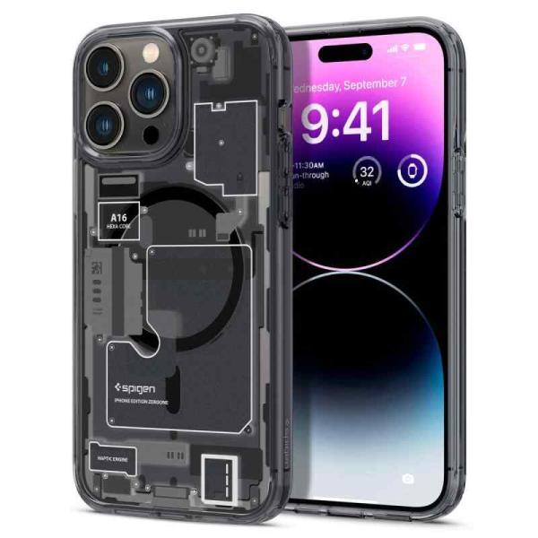 Spigen iPhone 14 Pro Max ケース MagSafe対応 マグネット搭載 黄変な...