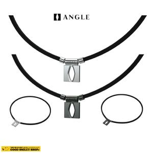 磁気 ネックレス ANGLE NECKLACE アングル メンズ レディース ブラック 黒 磁石 磁力 ネックレス｜good-smiley