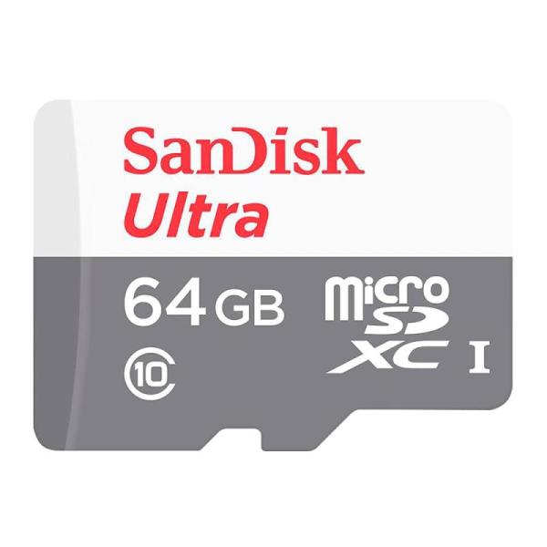 SanDisk Ultra 64GB 100MB/s UHS-I Class 10 microSDX...