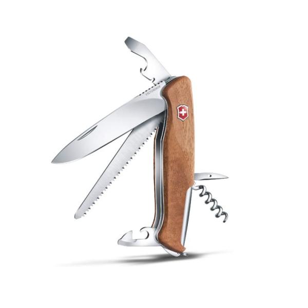 VICTORINOX(ビクトリノックス) レンジャー ウッド 55 スイス・アーミーナイフ 多機能 ...