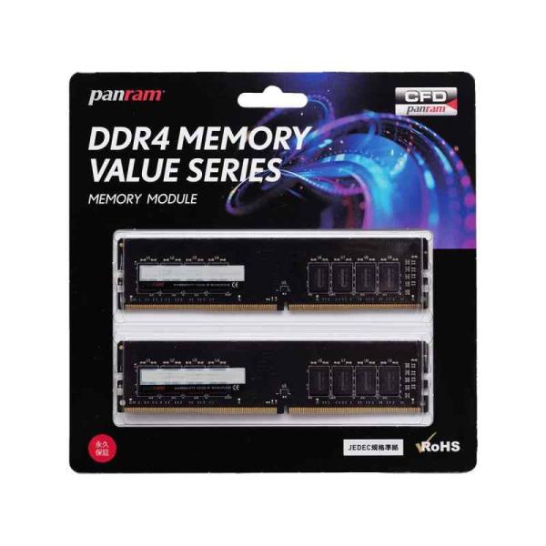 CFD販売 Panram デスクトップPC用 メモリ DDR4-2400 (PC4-19200) 8...