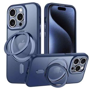 iPhone 15 Pro Max 適用 ケース Magsafe対応 アイフォン15プロマックス カバー 360°回転スタンド Uovon スマホケー