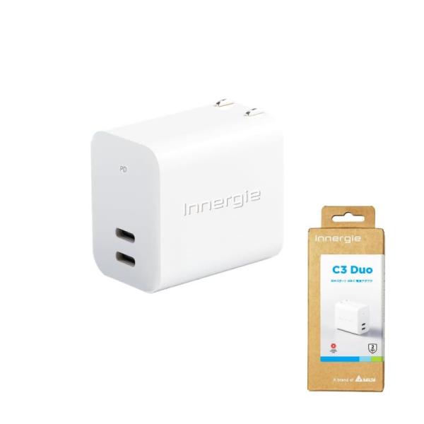 Innergie pd 充電器 - type-c 2ポーInnergie 30w pd対応 - C3...