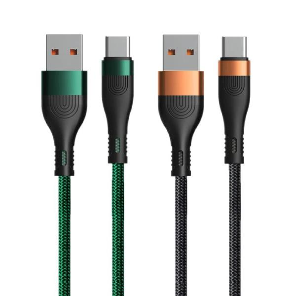 Eono(イオーノ) - USB Type C ケーブル, 2本セット編組デザイン 6A急速充電タイ...