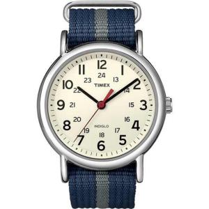 [TIMEX] 腕時計 ウィークエンダー ホワイト 文字盤 真鍮 ミネラルガラス クォーツ 38MM America アメリカ Watch T2N65｜good-smiley