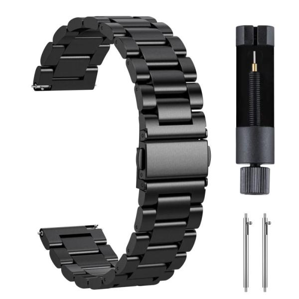 [Qosea] 時計バンド ベルト18ミリ 20ミリ 22ミリ ステンレス鋼 時計 ベルト 18mm...