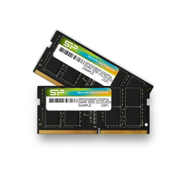 シリコンパワー ノートPC用メモリ DDR4-3200 (PC4-25600) 32GB×2枚 (6...