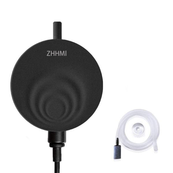 ZHHMl 水槽エアーポンプ 小型エアーポンプ 0.3L / Min空気の排出量 低騒音 効率的に水...