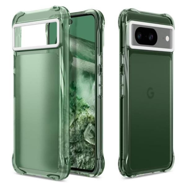 【CYRILL】 by Spigen Google Pixel8 ケースクリア TPU 半透明 ソフ...