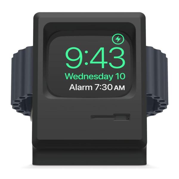 【elago】 Apple Watch Ultra 対応 シリコン スタンド ナイトスタンドモード ...