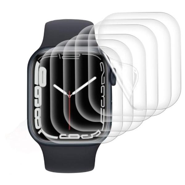 【6枚入り】ILYAML for Apple Watch フィルム Apple Watch Ultr...