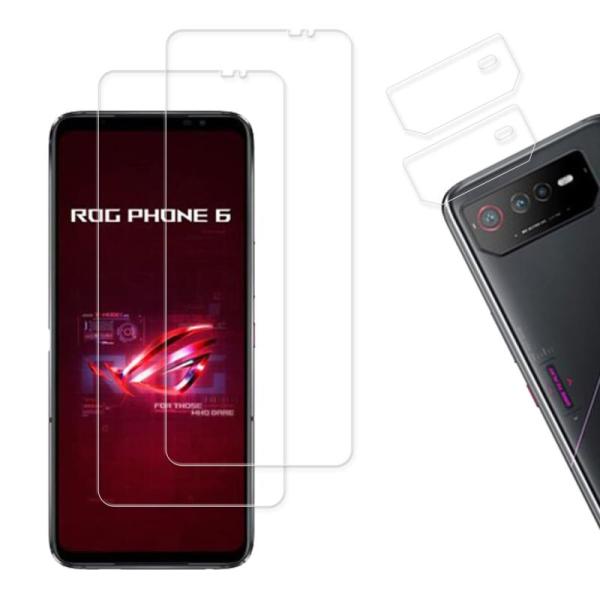 【2+2枚セット】KPNS 日本素材製 強化ガラス ASUS ROG Phone 6 / 6 Pro...