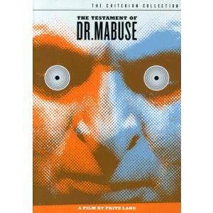 [1]CRITERION COLLECTION / TESTAMENT OF DR MABUSE(輸入盤DVD)[新品]