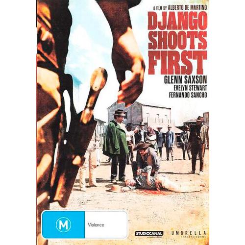 [0]DJANGO SHOOTS FIRST (輸入盤DVD)[新品]
