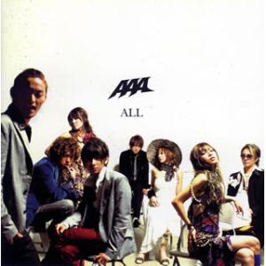 [国内盤CD][新品]AAA / ALL [CD+DVD][2枚組]
