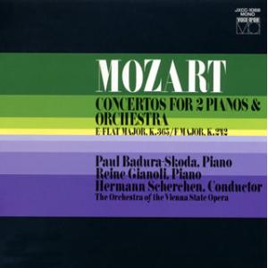 [国内盤CD]モーツァルト:2台のピアノのための協奏曲 ジャノーリ，バドゥラ=スコダ(P) シェルヘ...
