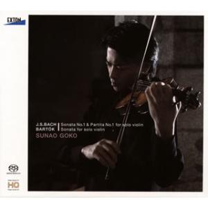 [国内盤CD][新品]J.S.バッハ;無伴奏ヴァイオリン・ソナタ第1番 / 無伴奏パルティータ第1番...