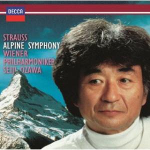 [国内盤CD][新品]R.シュトラウス:アルプス交響曲 他 小澤征爾 / VPO