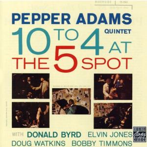 [輸入盤CD][新品]Pepper Adams / 10 To 4 At The 5-Spot (ペッパー・アダムス)[★★]｜good-v
